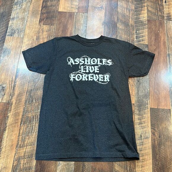 COPY - ASSHOLES LIVE FOREVER t-shirt M (5025B) NWOT - Picture 1 of 3